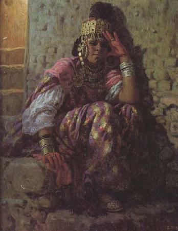 Etienne Dinet Une Ouled Nail (mk32) oil painting picture